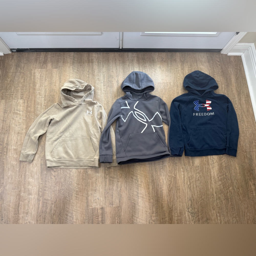 Under Armour kids Hooded Sweatshirt - Gray